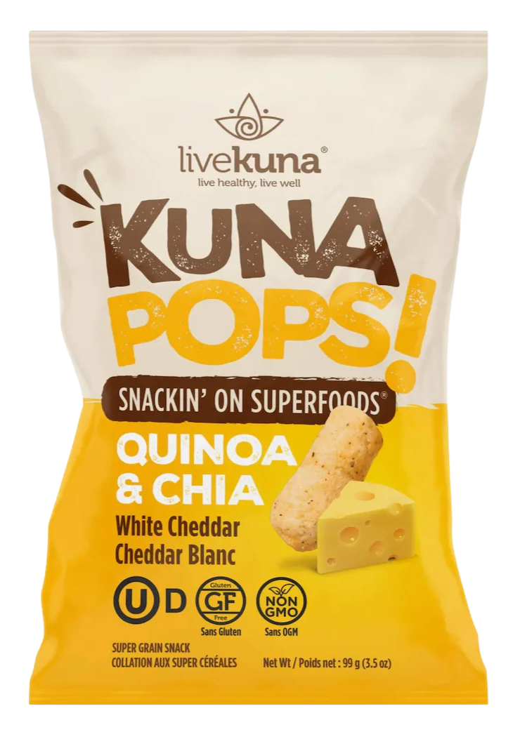White Cheddar Quinoa & Chia Puffs