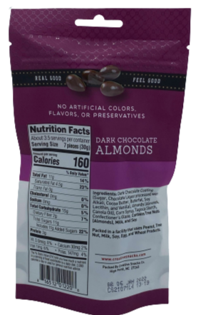 Dark Chocolate Covered Almond