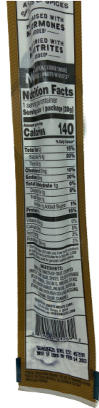 Case pack of 24 Original Meat Stick