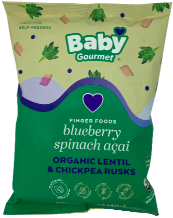 Blueberry Spinach Acai Snack