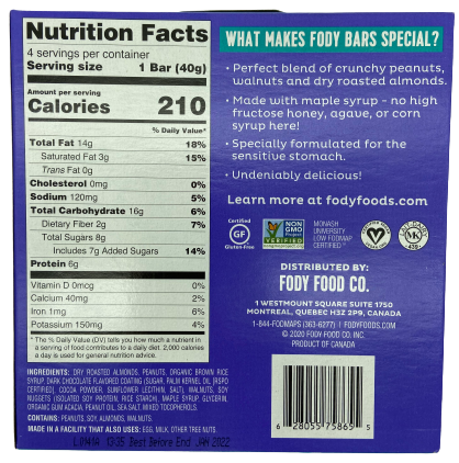 Dark Chocolate Nuts & Sea Salt Bars