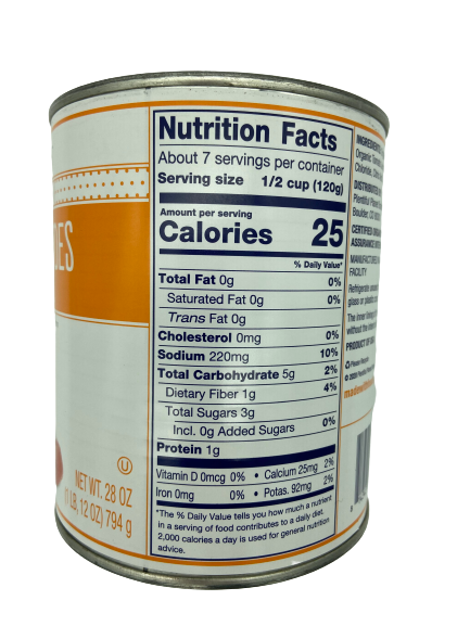 Organic Tomatoes Diced