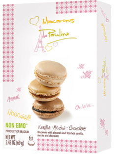 Vanilla, Chocolate & Mocha Macarons