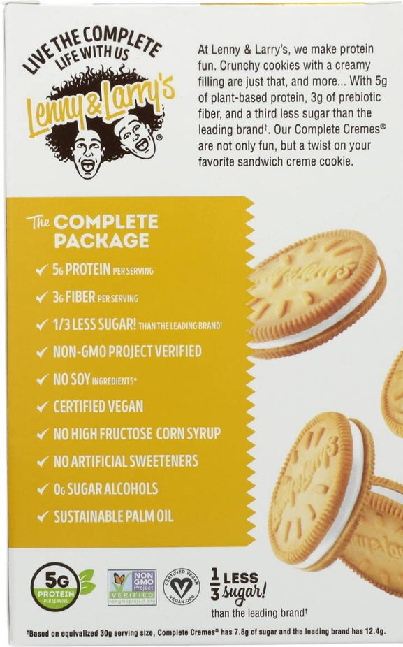 Vanilla Complete Cremes Cookies