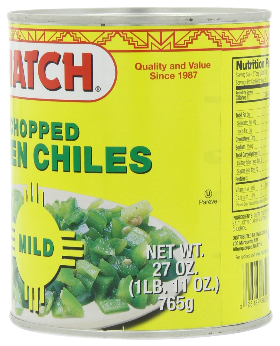 Mild Chopped Green Chiles