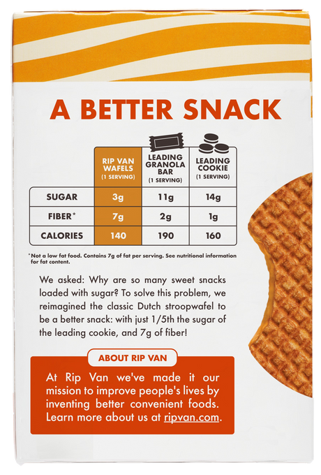 Dutch Caramel & Vanilla Wafels (4 pack)