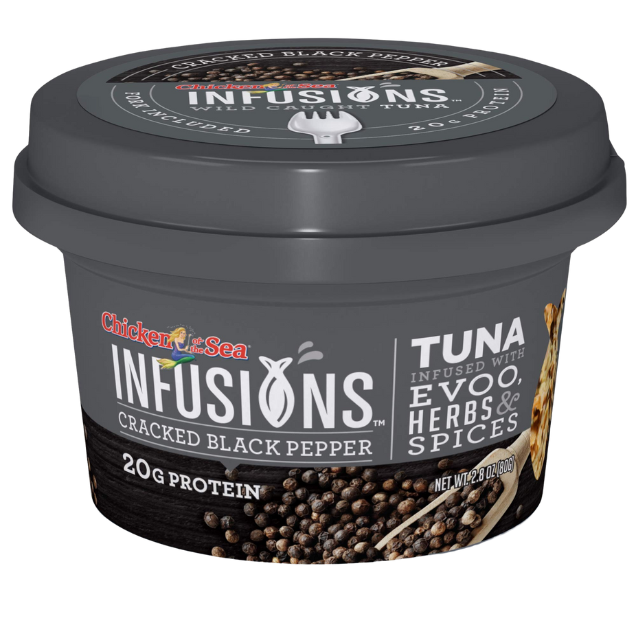 Infusions Cracked Black Pepper Tuna