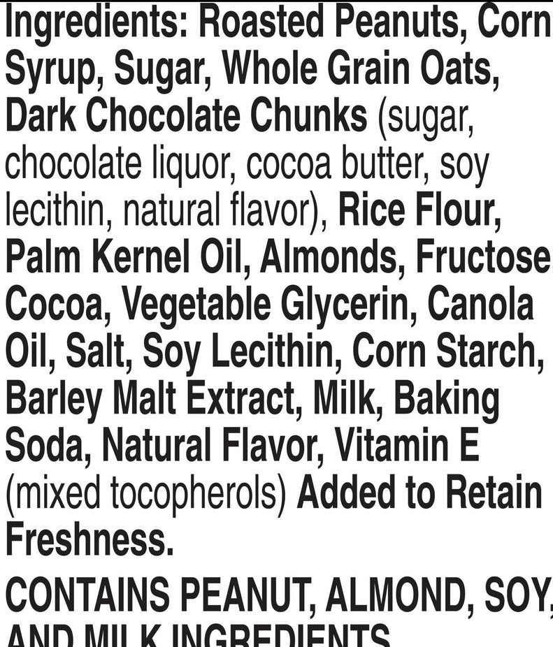 Sweet & Salty Dark Chocolate Peanut Almond Granola Bar (6 CT)