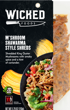 Mushroom Shawarma Entree