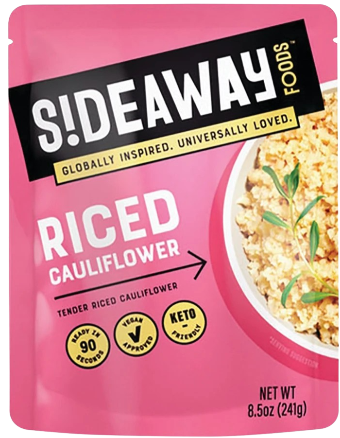 Sideaway Riced Cauliflower