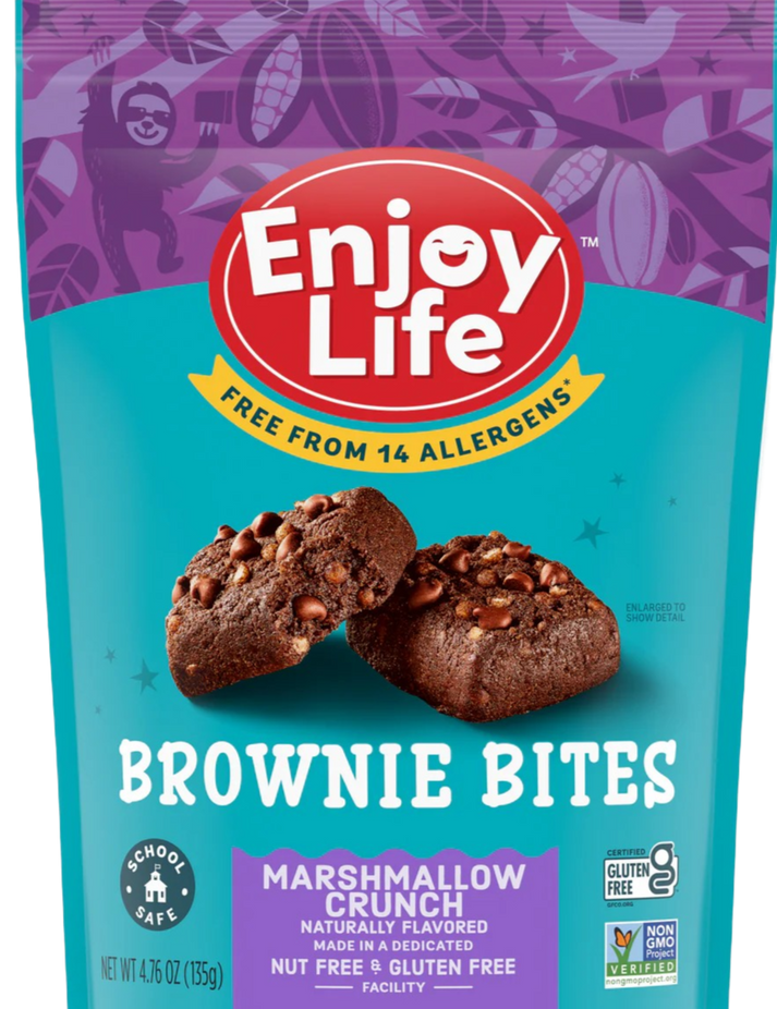 Marshmallow Crunch Brownie Bites
