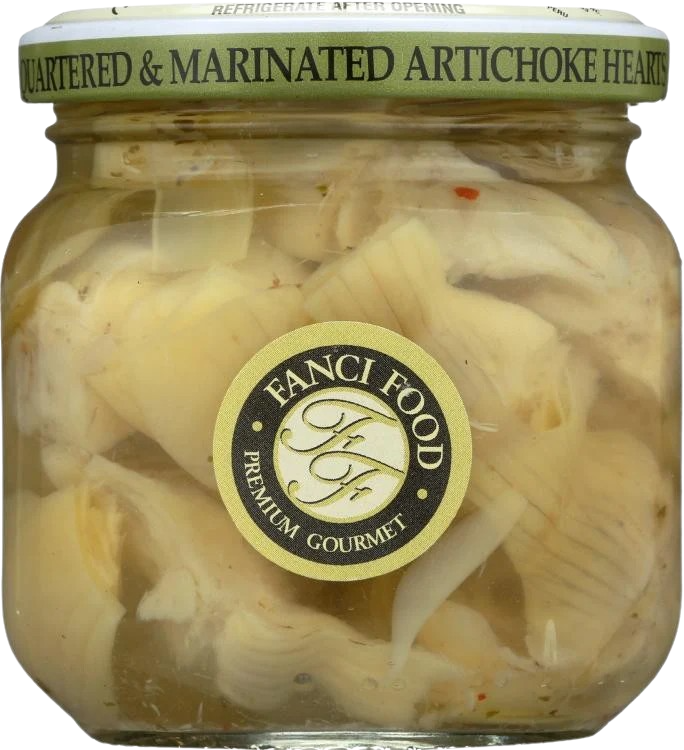 Quartered & Marinated Artichoke Hearts