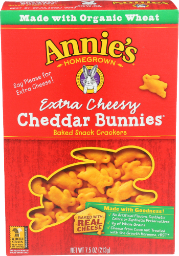 Crackers Extra Cheesy Cheddar Bunnies