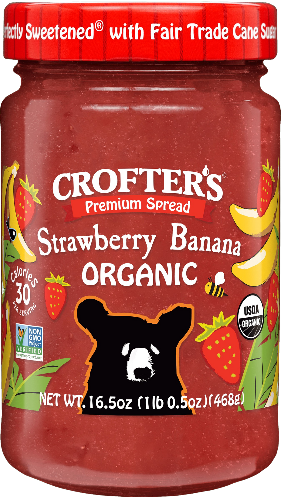 Strawberry Banana Fruit Spread