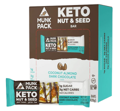 Nut & Seed Coconut Almond Dark Chocolate Bar (12 Pack)