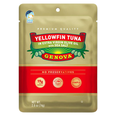 Genova Yellowfin Tuna in Olive Oil Pouch (12 pack)