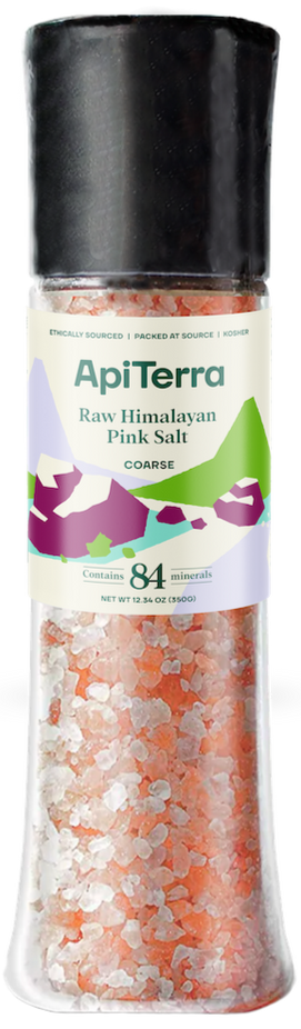 Raw Himalayan Pink Salt Grinder