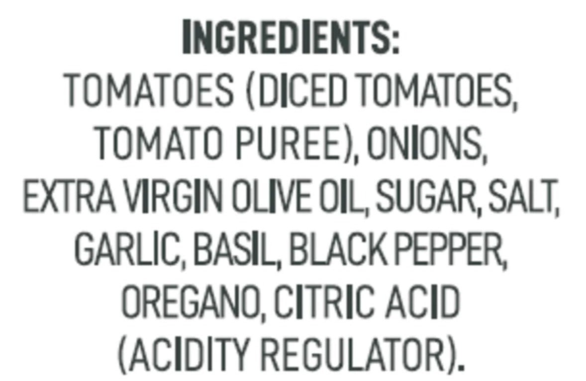 Marinara Pasta Sauce