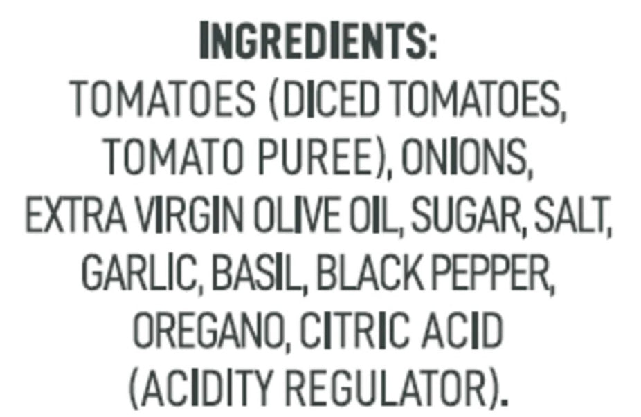 Marinara Pasta Sauce