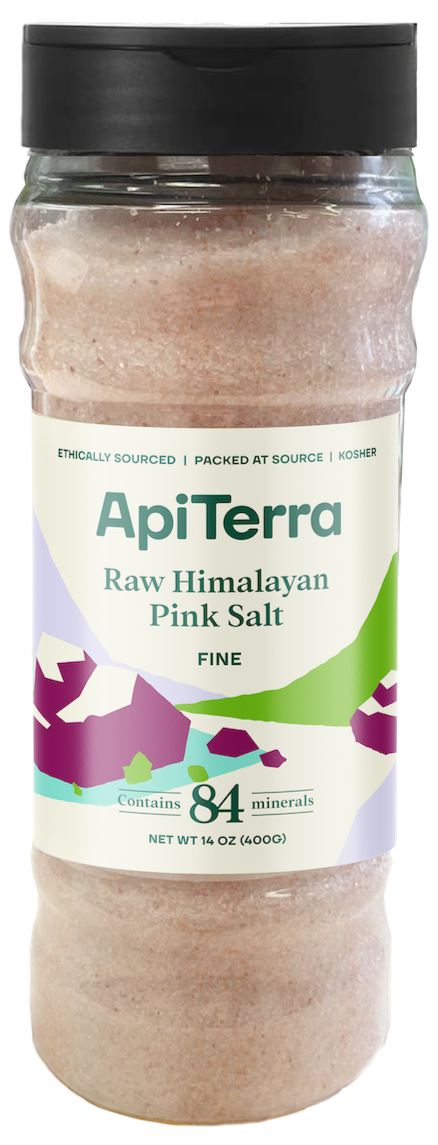 Raw Himalayan Pink Salt Shaker