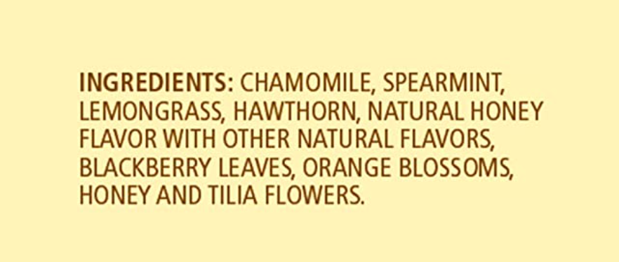 Tea Herb Sleepytime Honey