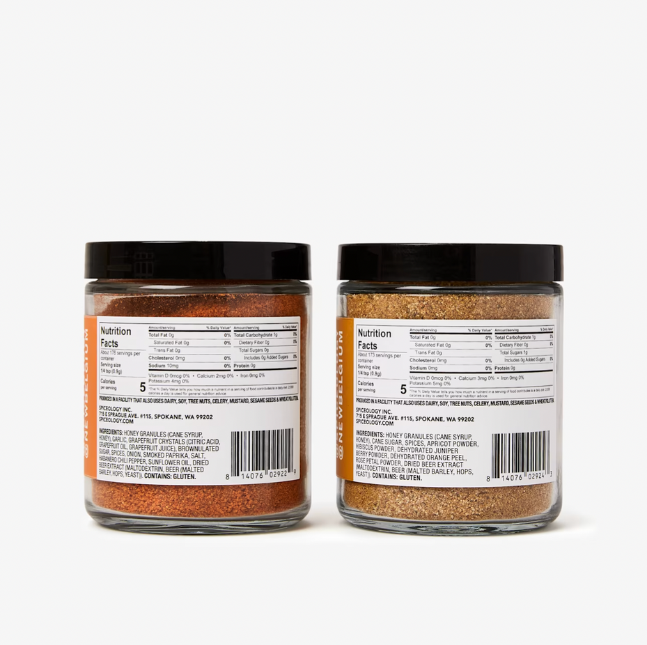 Global Flavors Flight Beer-Infused Grilling Blends