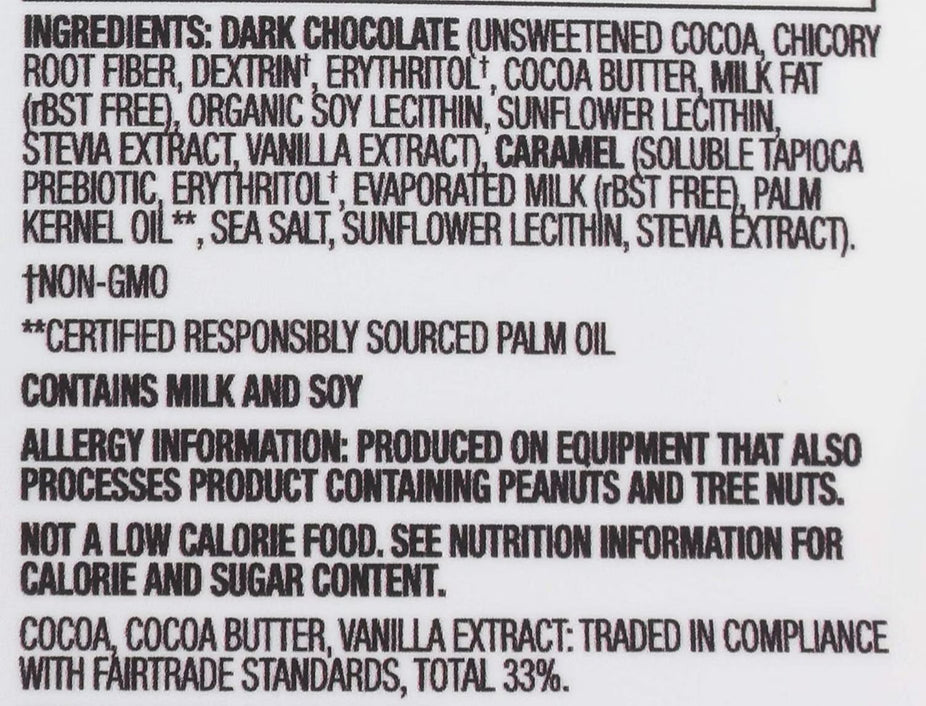Dark Chocolate Caramels