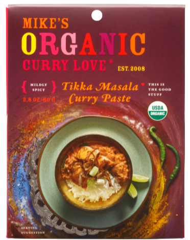 Organic Tikka Masala Curry Paste