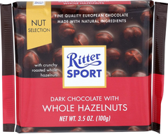 Dark Chocolate & Whole Hazelnut Bar