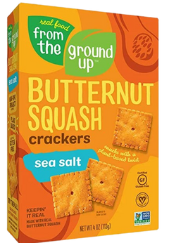 Butternut Squash Sea Salt Cracker