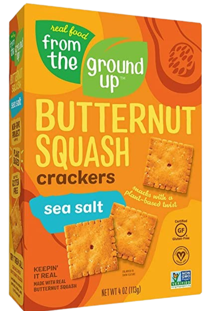 Butternut Squash Sea Salt Cracker
