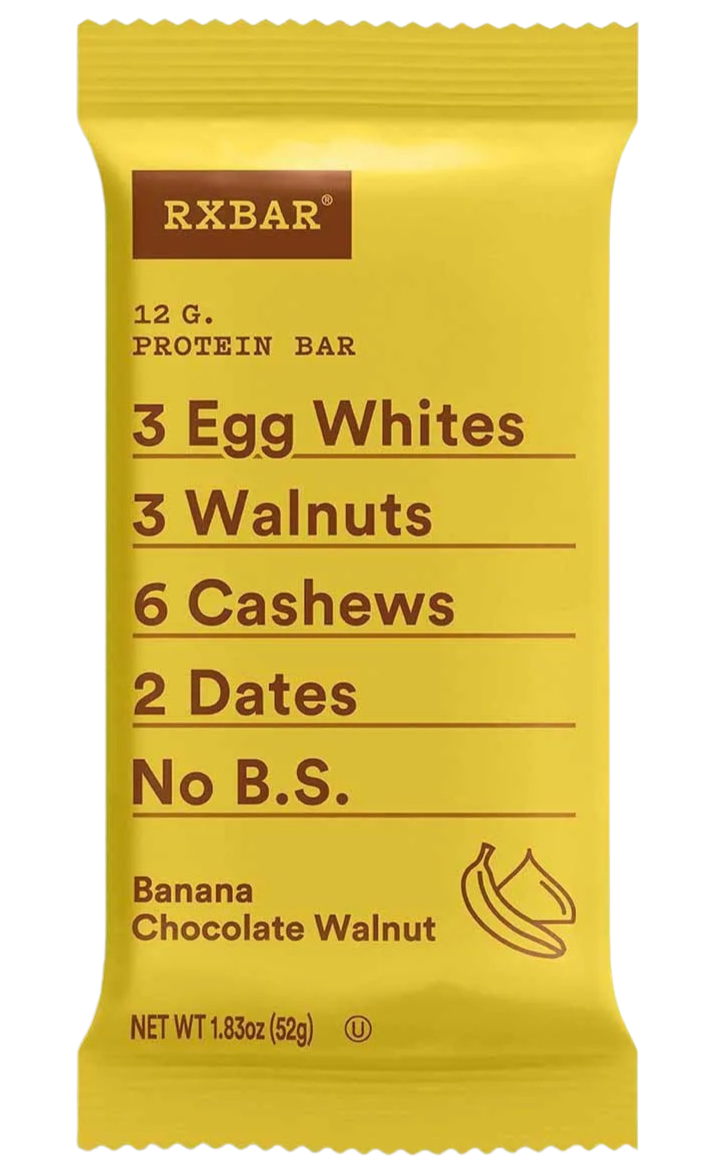 Banana Chocolate Walnut Bar (12 Pack)