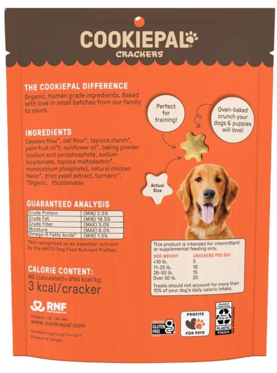 Organic Chicken Flavor Cracker