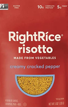 Vegetable Creamy Cracked Pepper Rice