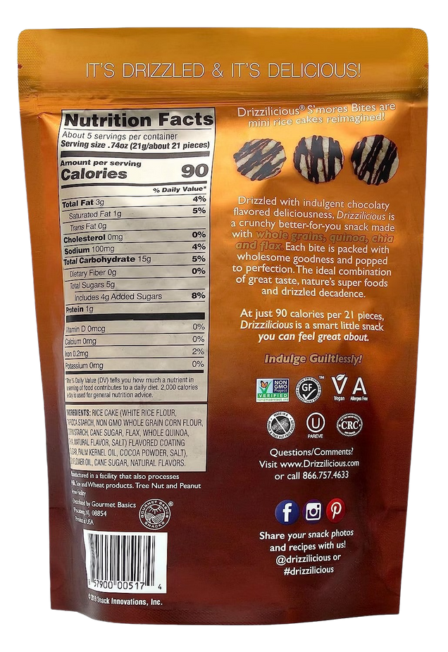 S'mores Rice Cake Bites