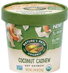 Coconut Cashew Oatmeal Cup, 6ct
