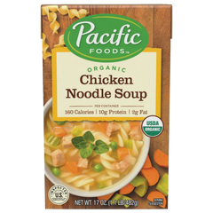Organic Chicken Noodle Soup Box