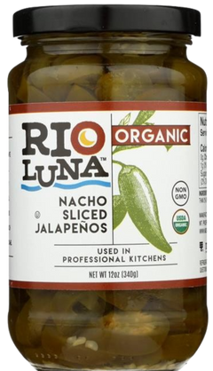 Organic Hot Nacho Sliced Jalapeños
