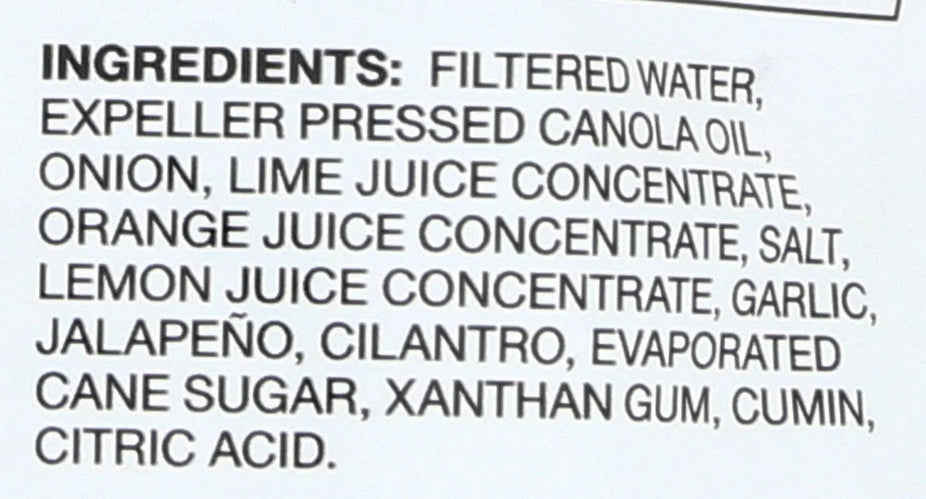 Three Citrus Garlic Marinade