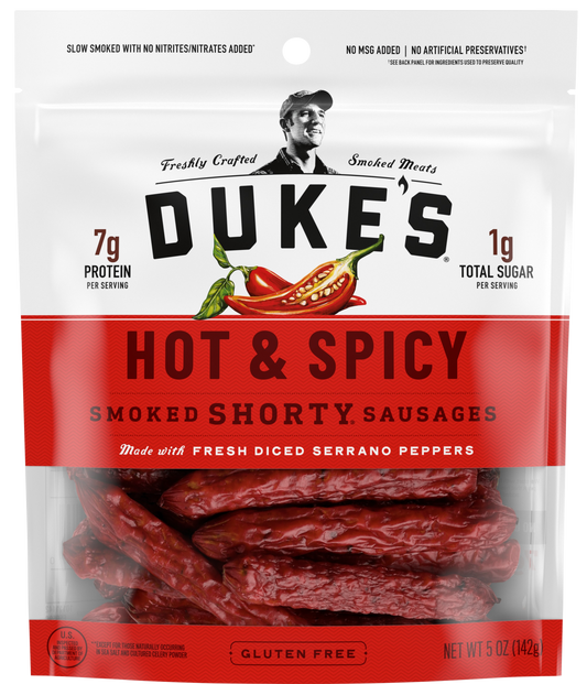 Hot & Spicy Shorty Smoked Sausages