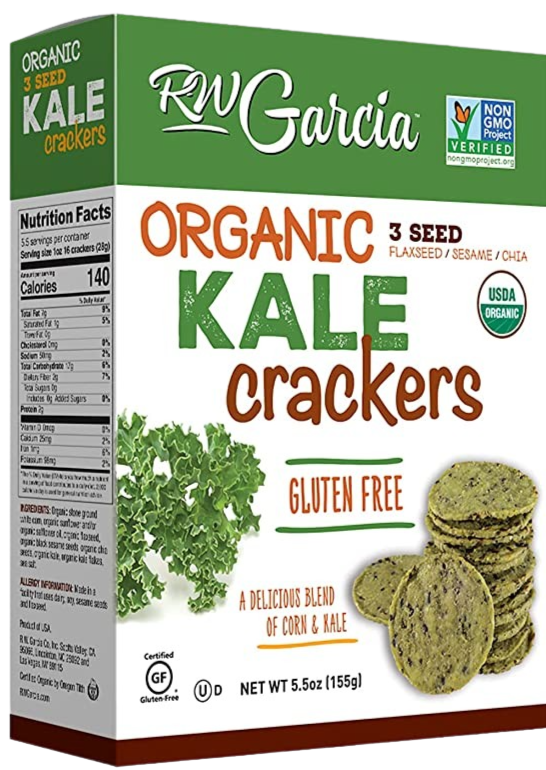Organic 3 Seed & Kale Crackers