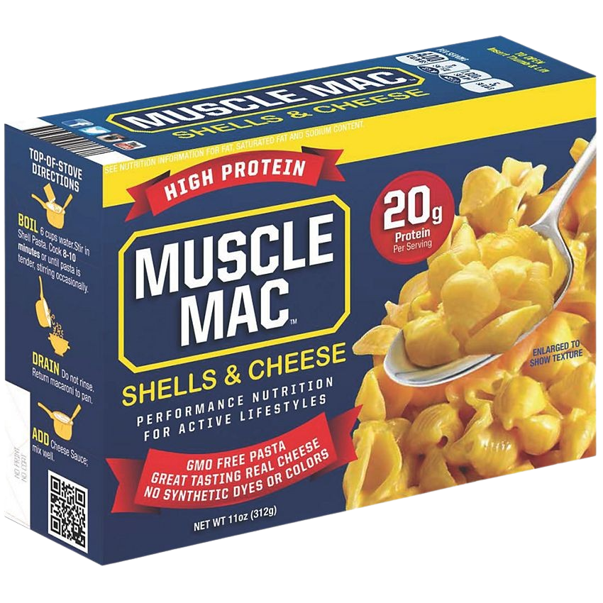 Msucle Shell Muscle Mac Shells & Cheese High Protein (2 Servings) – Martie