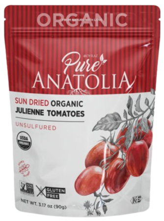 Organic Sun-Dried Julienne Cut Tomatoes