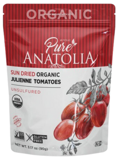 Organic Sun-Dried Julienne Cut Tomatoes