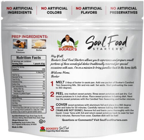 Candied Yam Seasoning Mix, 6ct