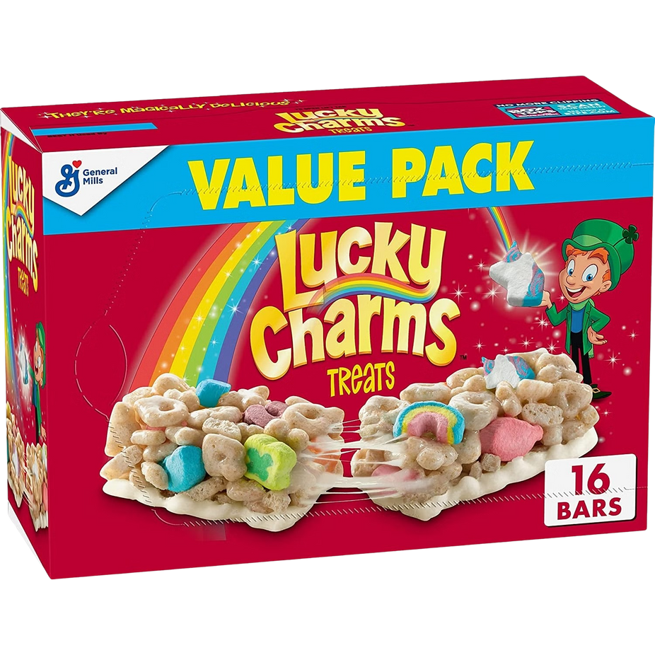 Lucky Charms Breakfast Cereal Treat Bars (16 CT)