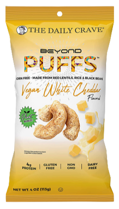 Vegan White Puff Cheddar