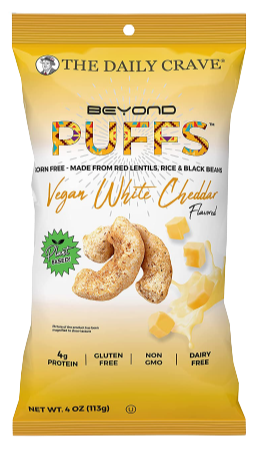 Vegan White Puff Cheddar