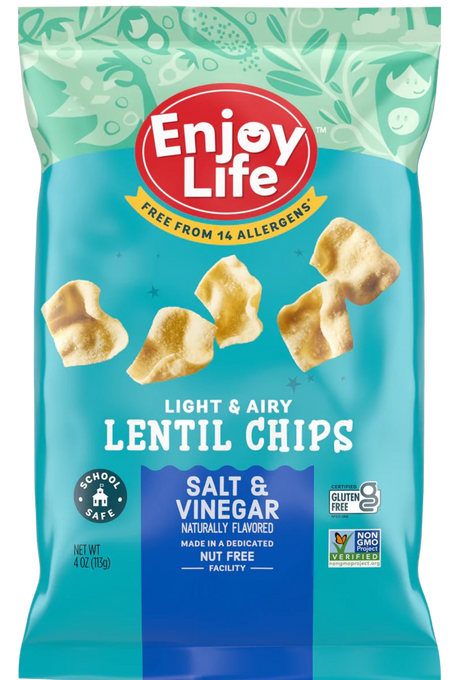 Salt & Vinegar Lentil Chips