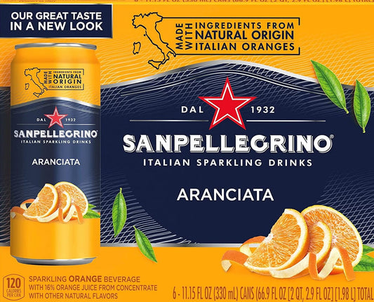 Aranciata Sparkling Beverage (6 Pack)